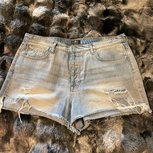 Denim Blue Women's Shorts